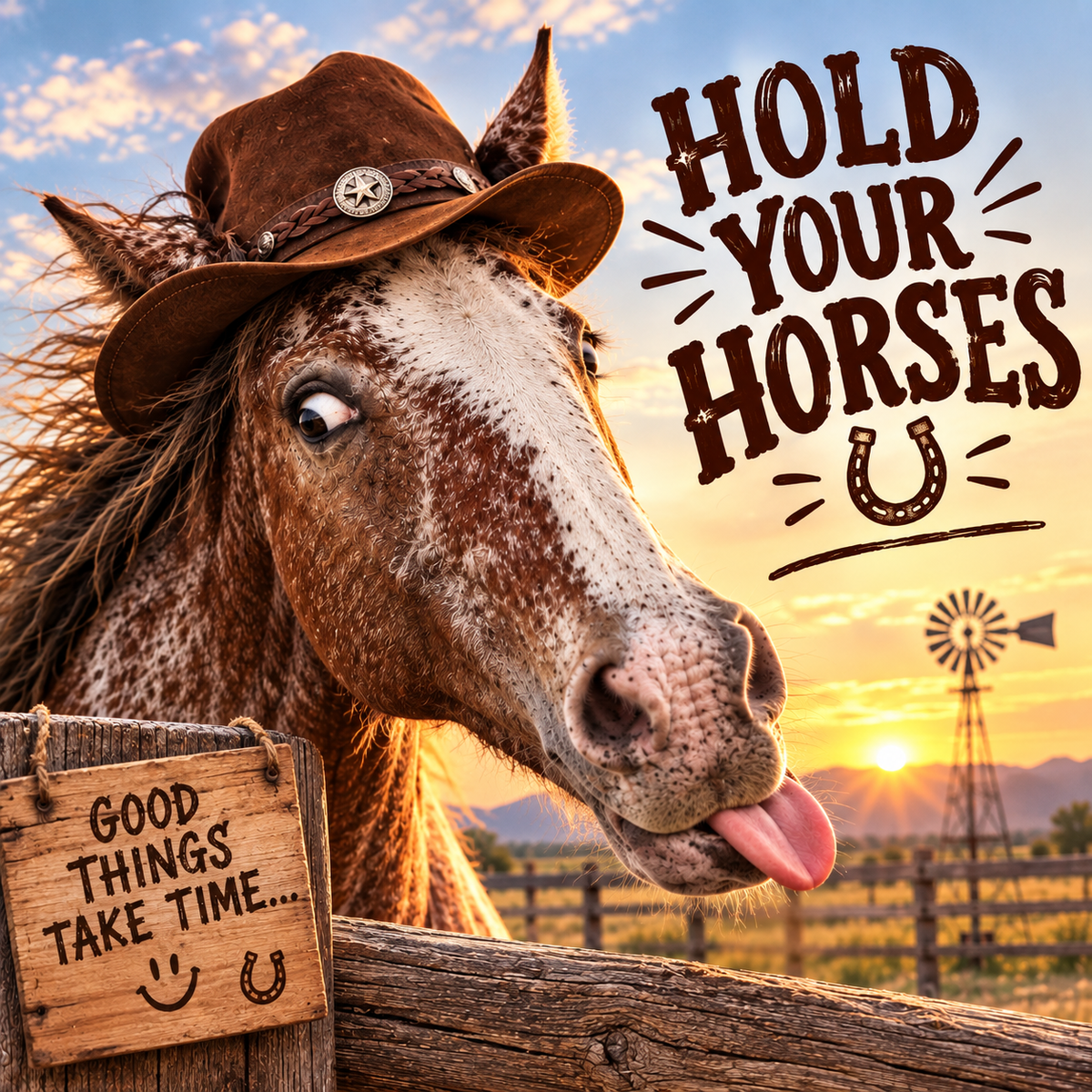 Hold Your Horses!