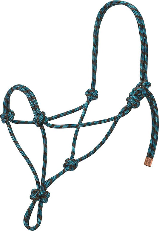 Weaver Leather Diamond Braid Rope Halter - Black